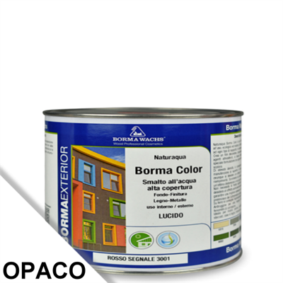 BORMA COLOR SMALTO ACQUA NEW BIANCO OPACO ML.375