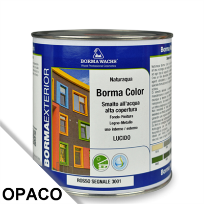 BORMA COLOR SMALTO ACQUA NEW BIANCO OPACO ML.750