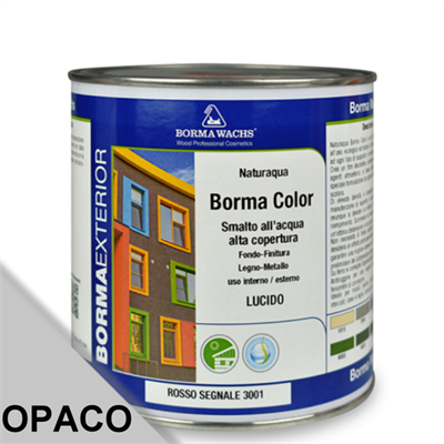 BORMA COLOR SMALTO ALL'ACQUA GRIGIO LUCE OPACO ML.750
