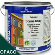 BORMA COLOR SMALTO ALL'ACQUA VERDE OPACO LT.2,5