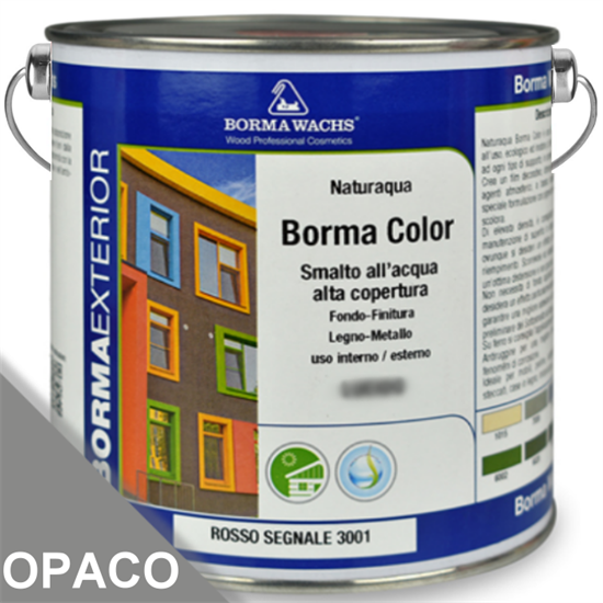 BORMA COLOR SMALTO ALL'ACQUA GRIGIO FERRO OPACO LT.2,5