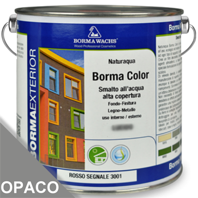 BORMA COLOR SMALTO ALL'ACQUA GRIGIO FERRO OPACO LT.2,5