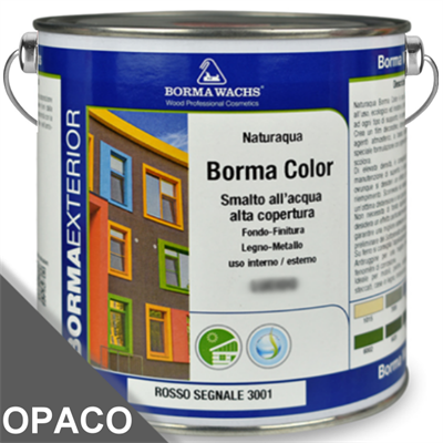 BORMA COLOR SMALTO ALL'ACQUA ANTRACITE OPACO LT.2,5