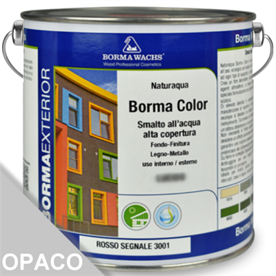 BORMA COLOR SMALTO ALL'ACQUA GRIGIO LUCE OPACO LT.2,5