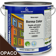 BORMA COLOR SMALTO ALL'ACQUA MARRONE OPACO LT.2,5