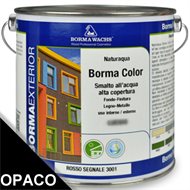 BORMA COLOR SMALTO ALL'ACQUA NERO OPACO LT.2,5