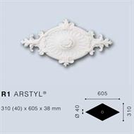 ARSTYLR1 ROSONE IN POLIURETANO cm.60,5x cm.31 cf.3 pz.