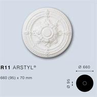 ARSTYLR11 ROSONE IN POLIURETANO DIAMETRO cm.66 cf.3 pz.