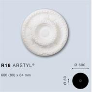 ARSTYLR18 ROSONE IN POLIURETANO DIAMETRO cm.60 cf.3 pz.
