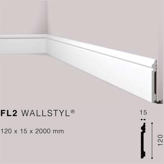 WALLSTYLFL2 BATTISCOPA HDPS MT.2 120x15 cf.26 mt.