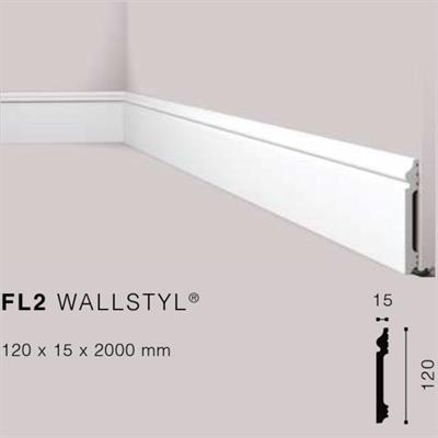 WALLSTYLFL2 BATTISCOPA HDPS MT.2 120x15 cf.26 mt.