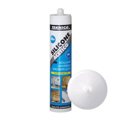 SILICONE ACETICO TRASPARENTE IN CARTUCCIA ML.280