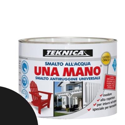 UNAMANO SMALTO ACQUA NERO LUCIDO ML.500