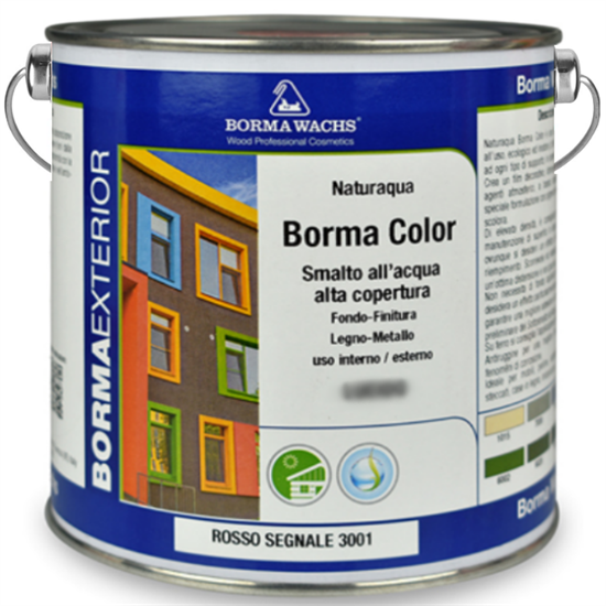 BORMA COLOR SMALTO ACQUA OPACO BASE COLORI SCURI LT.2