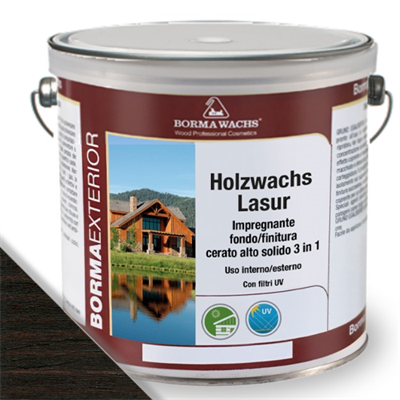 HOLZWACHS LASUR FONDO/FINITURA PALISSANDRO LT.2,5