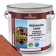 HOLZWACHS LASUR FONDO/FINITURA MOGANO LT.2,5