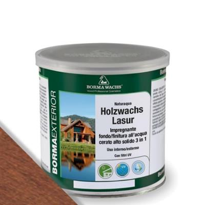 NATURAQUA HOLZWACHS LASUR NOCE SCURO ML.750
