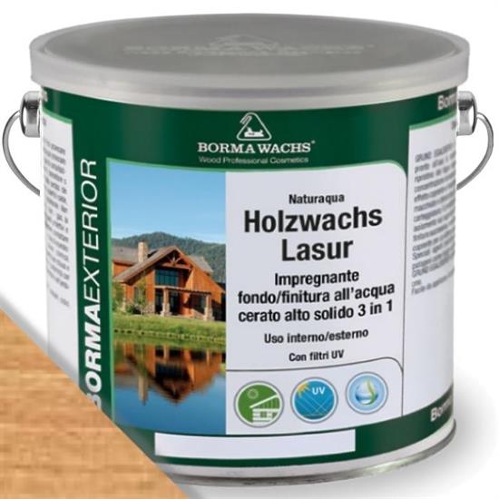 NATURAQUA HOLZWACHS LASUR ROVERE LT.2,5