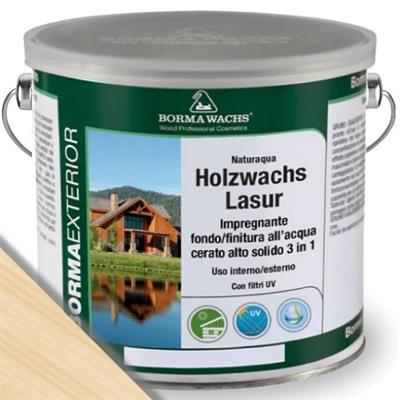 NATURAQUA HOLZWACHS LASUR NEUTRO LT.2,5