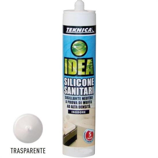 SILICONE IDEA TRASPARENTE IN CARTUCCIA ML.310