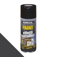SPRAY METALLIZZATO NERO ML.400