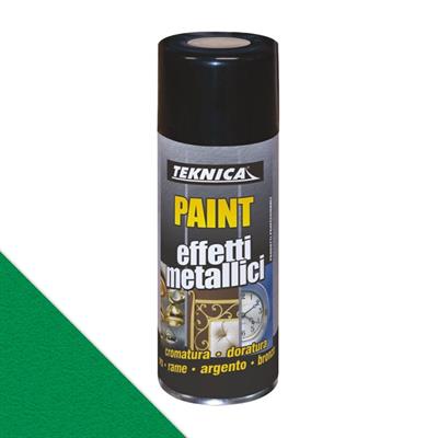 SPRAY METALLIZZATO VERDE ML.400
