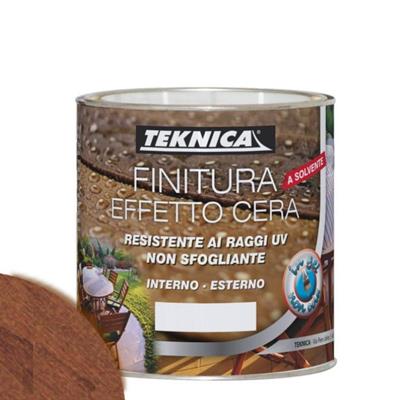 FINITURA CERA SOLVENTE NOCE SCURO ML.750