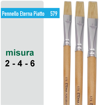 EVO KIT 3 PENNELLI PUNTA PIATTA n°2-4-6