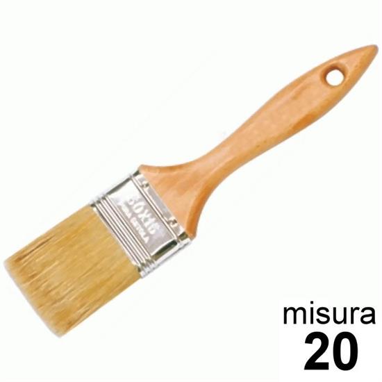 EVO PENNELLESSA MANICO LEGNO n°20