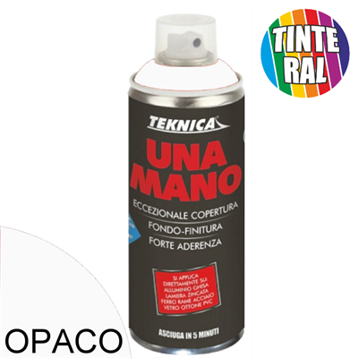 UNAMANO SPRAY BIANCO PURO OPACO ML.400
