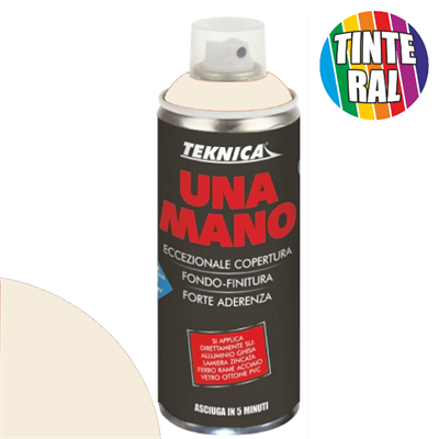 UNAMANO SPRAY AVORIO CHIARO RAL1013 ML.400