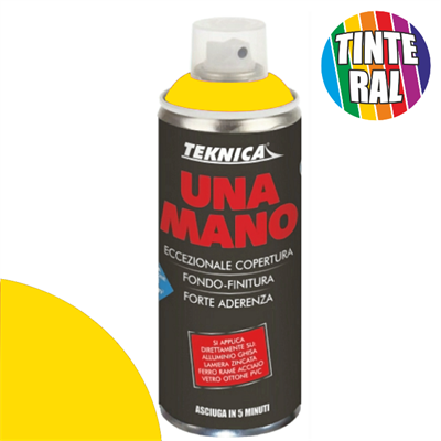 UNAMANO SPRAY GIALLO RAL1021 ML.400