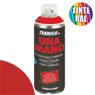 UNAMANO SPRAY ROSSO RAL3000 ML.400