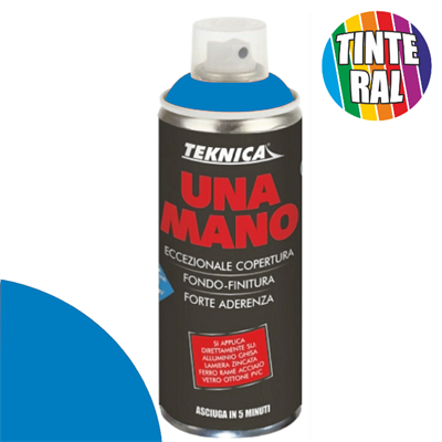 UNAMANO SPRAY AZZURRO RAL5012 ML.400