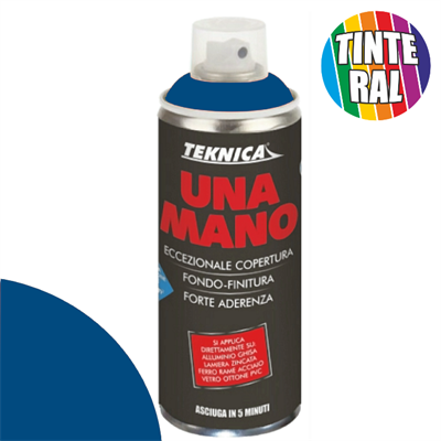 UNAMANO SPRAY BLU RAL5003 ML.400