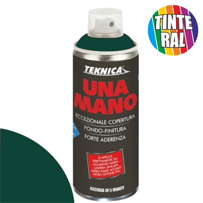 UNAMANO SPRAY VERDE MUSCHIO RAL6005 ML.400