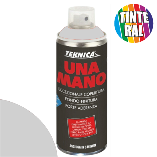 UNAMANO SPRAY GRIGIO CHIARO RAL7035 ML.400