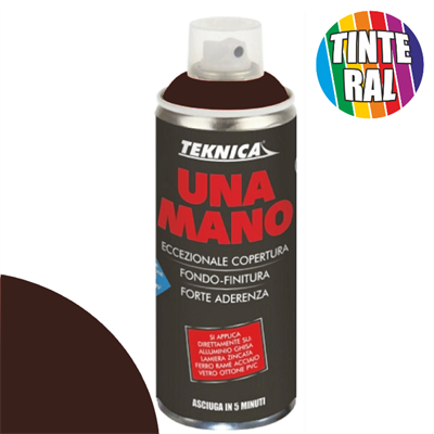 UNAMANO SPRAY TESTA DI MORO RAL8019 ML.400