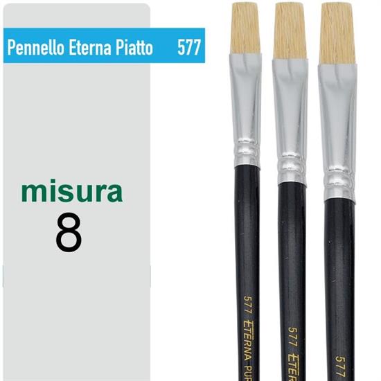 S/577 ETERNA PIATTO M/CORTO NERO n°8