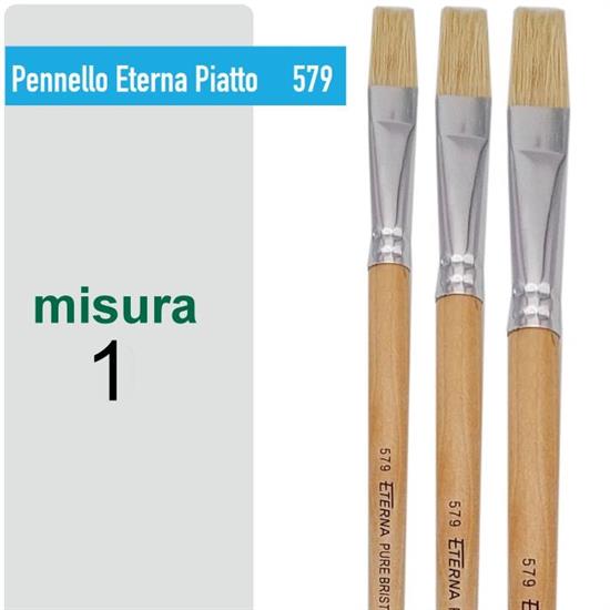 S/579 ETERNA PIATTO M/LEGNO LUNGO n°1