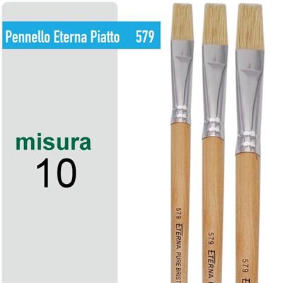 S/579 ETERNA PIATTO M/LEGNO LUNGO n°10