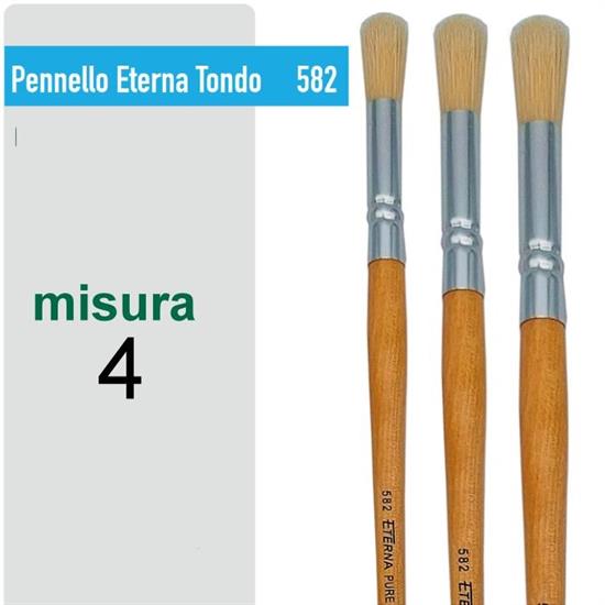 S/582 ETERNA TONDO M/LEGNO LUNGO n°4