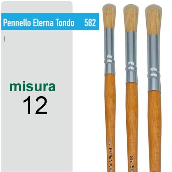 S/582 ETERNA TONDO M/LEGNO LUNGO n°12