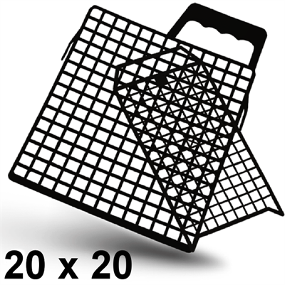 S/970 RETINA IN PLASTICA Cm.20x20