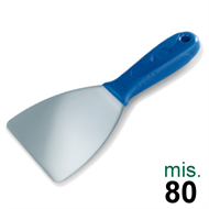 S/504IS SPATOLA INOX PAVAN BORDI ARROTONDATI n°80