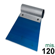 S/863 SPATOLA DENTE FINE Cm.12