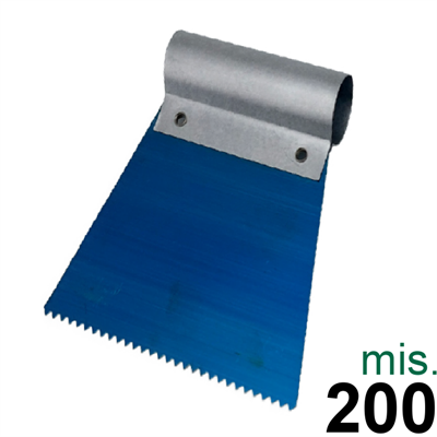 S/863 SPATOLA DENTE FINE Cm.20