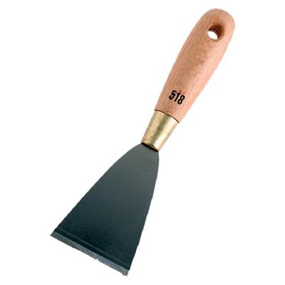 S/518 RASCHIETTO LAMA IN ACCIAIO M/LEGNO Cm.10