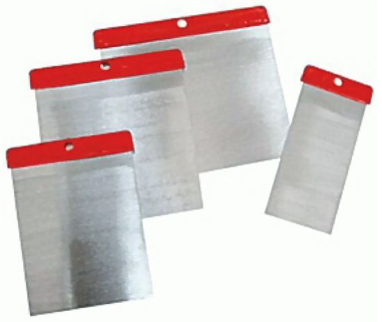 KIT 4 SPATOLINE IN ACCIAIO x CARROZZIERE
