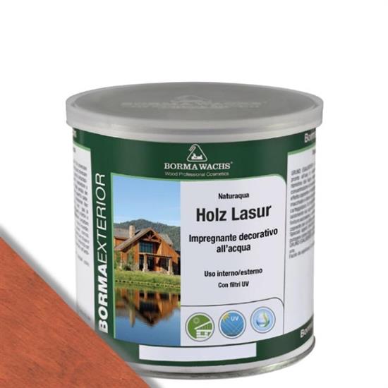 NATURAQUA HOLZ LASUR MOGANO ML.750